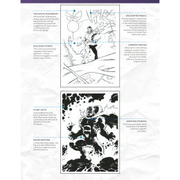 Comic Art Superheroes i gruppen Hobby & Kreativitet / Bøger / Instruktionsbøger hos Pen Store (137208)