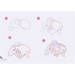 Draw 30: Cats i gruppen Hobby & Kreativitet / Bøger / Instruktionsbøger hos Pen Store (137211)