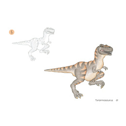 Draw 30: Dinosaurs i gruppen Hobby & Kreativitet / Bøger / Instruktionsbøger hos Pen Store (137212)