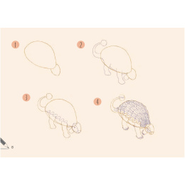 Draw 30: Dinosaurs i gruppen Hobby & Kreativitet / Bøger / Instruktionsbøger hos Pen Store (137212)