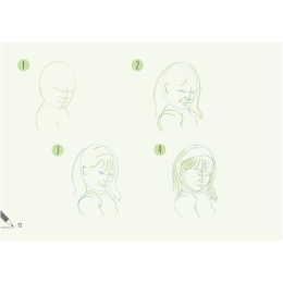 Draw 30: Faces i gruppen Hobby & Kreativitet / Bøger / Instruktionsbøger hos Pen Store (137214)