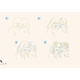 Draw 30: Faces i gruppen Hobby & Kreativitet / Bøger / Instruktionsbøger hos Pen Store (137214)