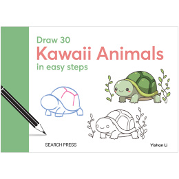 Draw 30: Kawaii Animals i gruppen Hobby & Kreativitet / Bøger / Instruktionsbøger hos Pen Store (137216)