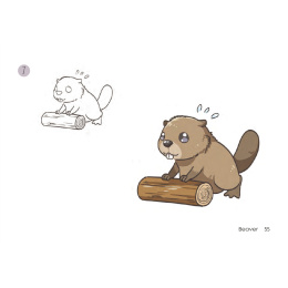 Draw 30: Kawaii Animals i gruppen Hobby & Kreativitet / Bøger / Instruktionsbøger hos Pen Store (137216)