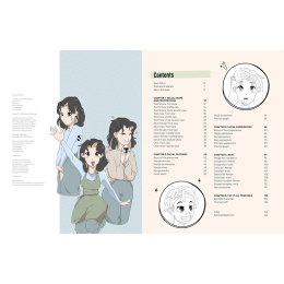 Draw Manga Faces, Heads and Hairstyles i gruppen Hobby & Kreativitet / Bøger / Instruktionsbøger hos Pen Store (137217)