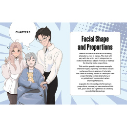 Draw Manga Faces, Heads and Hairstyles i gruppen Hobby & Kreativitet / Bøger / Instruktionsbøger hos Pen Store (137217)