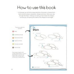Draw in 10 Minutes: Animals i gruppen Hobby & Kreativitet / Bøger / Instruktionsbøger hos Pen Store (137218)