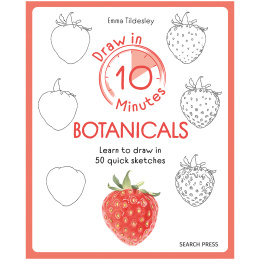 Draw in 10 Minutes: Botanicals i gruppen Hobby & Kreativitet / Bøger / Instruktionsbøger hos Pen Store (137219)