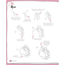Draw in 10 Minutes: Botanicals i gruppen Hobby & Kreativitet / Bøger / Instruktionsbøger hos Pen Store (137219)