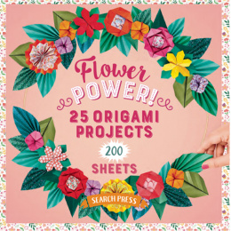 Flower Power! 25 Origami Projects i gruppen Hobby & Kreativitet / Bøger / Instruktionsbøger hos Pen Store (137221)