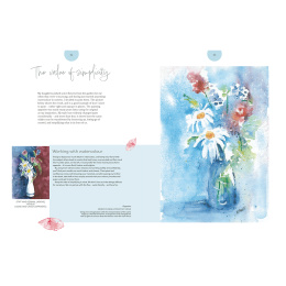 Loose and Lively Flowers in Watercolour, Inks & Mixed Media i gruppen Hobby & Kreativitet / Bøger / Inspirationsbøger hos Pen Store (137226)