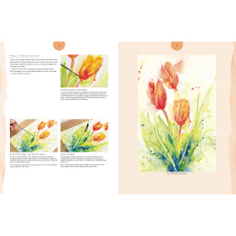Loose and Lively Flowers in Watercolour, Inks & Mixed Media i gruppen Hobby & Kreativitet / Bøger / Inspirationsbøger hos Pen Store (137226)