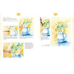 Loose and Lively Flowers in Watercolour, Inks & Mixed Media i gruppen Hobby & Kreativitet / Bøger / Inspirationsbøger hos Pen Store (137226)