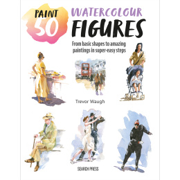 Paint 50: Watercolour Figures i gruppen Hobby & Kreativitet / Bøger / Instruktionsbøger hos Pen Store (137228)
