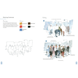 Paint 50: Watercolour Figures i gruppen Hobby & Kreativitet / Bøger / Instruktionsbøger hos Pen Store (137228)