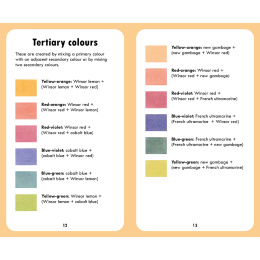 The Artist's Colour Mixing Card Deck - Watercolour i gruppen Hobby & Kreativitet / Bøger / Instruktionsbøger hos Pen Store (137233)