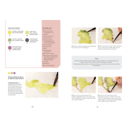 The Colour Mixing Guide: Watercolour Seashore i gruppen Hobby & Kreativitet / Bøger / Inspirationsbøger hos Pen Store (137235)