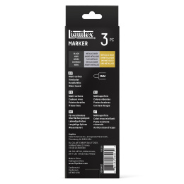 Marker Accent 3-sæt i gruppen Penne / Kunstnerpenne / Akrylmarkers hos Pen Store (137368)