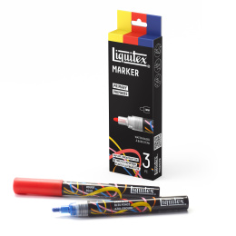 Marker Primary 3-sæt i gruppen Penne / Kunstnerpenne / Akrylmarkers hos Pen Store (137369)