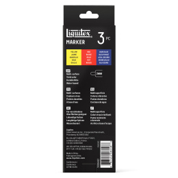 Marker Primary 3-sæt i gruppen Penne / Kunstnerpenne / Akrylmarkers hos Pen Store (137369)