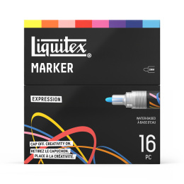 Marker Expression 16-sæt i gruppen Penne / Kunstnerpenne / Akrylmarkers hos Pen Store (137375)