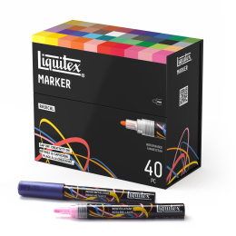 Marker Radical 40-set i gruppen Penne / Kunstnerpenne / Akrylmarkers hos Pen Store (137376)
