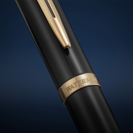 Impression Black/Gold Kuglepen i gruppen Penne / Fine Writing / Kuglepenne hos Pen Store (137394)