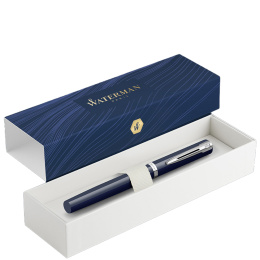 Impression Blue/Palladium Fyldepen i gruppen Penne / Fine Writing / Fyldepenne hos Pen Store (137395_r)