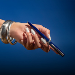 Impression Blue/Palladium Kuglepen i gruppen Penne / Fine Writing / Kuglepenne hos Pen Store (137397)