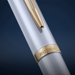 Impression White/Gold Fyldepen i gruppen Penne / Fine Writing / Fyldepenne hos Pen Store (137398_r)