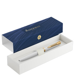 Impression White/Gold Kuglepen i gruppen Penne / Fine Writing / Kuglepenne hos Pen Store (137400)