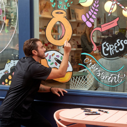 Creative Marker Fine Tip 5‑pakke i gruppen Penne / Kunstnerpenne / Akrylmarkers hos Pen Store (137401)