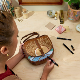 Creative Marker Brush Tip 5‑pakke Earth Tones i gruppen Penne / Kunstnerpenne / Akrylmarkers hos Pen Store (137402)