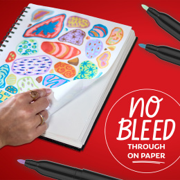 Creative Marker Fine Tip 5‑pakke Earth Tones i gruppen Penne / Kunstnerpenne / Akrylmarkers hos Pen Store (137403)
