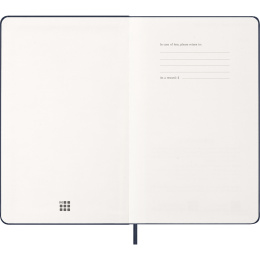 Kalender 12M Daily 2027 Hardcover Large Sapphire Blue i gruppen Papir & Blokke / Kalendere / 12 mdr kalendere hos Pen Store (137428)