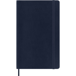Kalender 12M Daily 2027 Softcover Large Sapphire Blue i gruppen Papir & Blokke / Kalendere / 12 mdr kalendere hos Pen Store (137429)