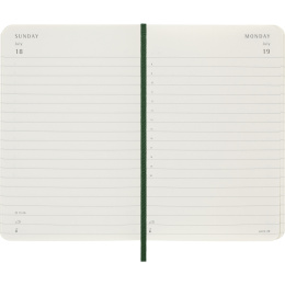 Kalender 12M Daily 2027 Softcover Pocket Myrtle Green i gruppen Papir & Blokke / Kalendere / 12 mdr kalendere hos Pen Store (137431)