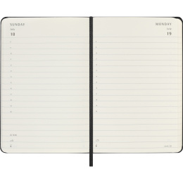 Kalender 12M Daily 2027 Hardcover Pocket Black i gruppen Papir & Blokke / Kalendere / 12 mdr kalendere hos Pen Store (137432)