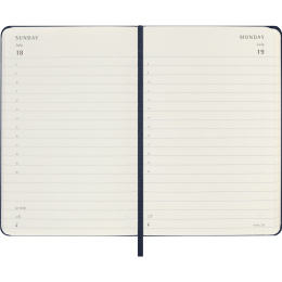 Kalender 12M Daily 2027 Hardcover Pocket Sapphire Blue i gruppen Papir & Blokke / Kalendere / 12 mdr kalendere hos Pen Store (137437)