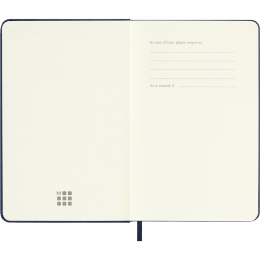 Kalender 12M Daily 2027 Hardcover Pocket Sapphire Blue i gruppen Papir & Blokke / Kalendere / 12 mdr kalendere hos Pen Store (137437)