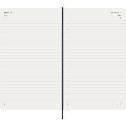 Kalender 12M Daily 2027 Softcover Pocket Sapphire Blue i gruppen Papir & Blokke / Kalendere / 12 mdr kalendere hos Pen Store (137438)