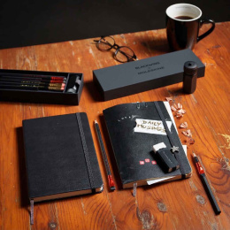 Kalender 12M Monthly 2027 Softcover Pocket Black i gruppen Papir & Blokke / Kalendere / 12 mdr kalendere hos Pen Store (137440)