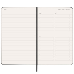 Kalender 12M Weekly Vertical PRO 2027 Hardcover Large Black i gruppen Papir & Blokke / Kalendere / 12 mdr kalendere hos Pen Store (137442)