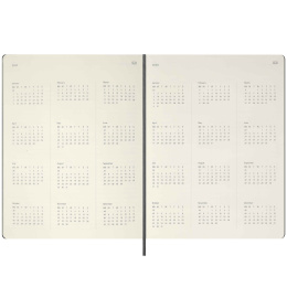 Kalender 12M Smart PRO Digital Weekly Vertical 2027 XL Black i gruppen Papir & Blokke / Kalendere / 12 mdr kalendere hos Pen Store (137444)