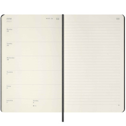 Kalender 12M Smart PRO Digital Weekly Note 2027 Large Black i gruppen Papir & Blokke / Kalendere / 12 mdr kalendere hos Pen Store (137445)