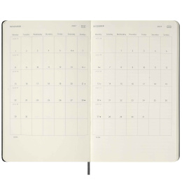 Kalender 12M Smart PRO Digital Weekly Note 2027 Large Black i gruppen Papir & Blokke / Kalendere / 12 mdr kalendere hos Pen Store (137445)
