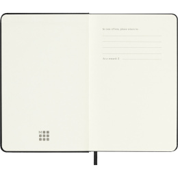 Kalender 12M Weekly Horizontal 2027 Hardcover Pocket Black  i gruppen Papir & Blokke / Kalendere / 12 mdr kalendere hos Pen Store (137448)
