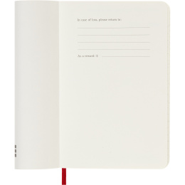 Kalender 12M Weekly Notebook 2027 Softcover Pocket Red  i gruppen Papir & Blokke / Kalendere / 12 mdr kalendere hos Pen Store (137464)