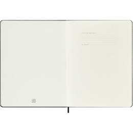 Kalender 12M Weekly Notebook 2027 Hardcover XL Black  i gruppen Papir & Blokke / Kalendere / 12 mdr kalendere hos Pen Store (137466)