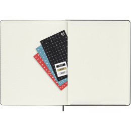 Kalender 12M Weekly Notebook 2027 Hardcover XL Black  i gruppen Papir & Blokke / Kalendere / 12 mdr kalendere hos Pen Store (137466)